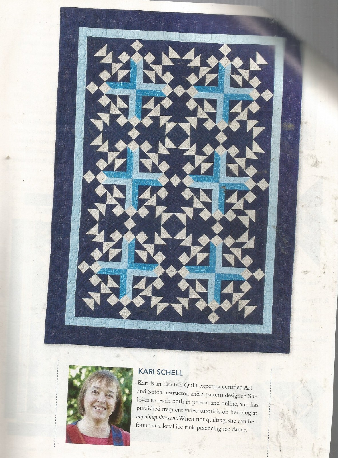 C0164 SNOW DAY QUILT PATTERN/INSTRUCTIONS