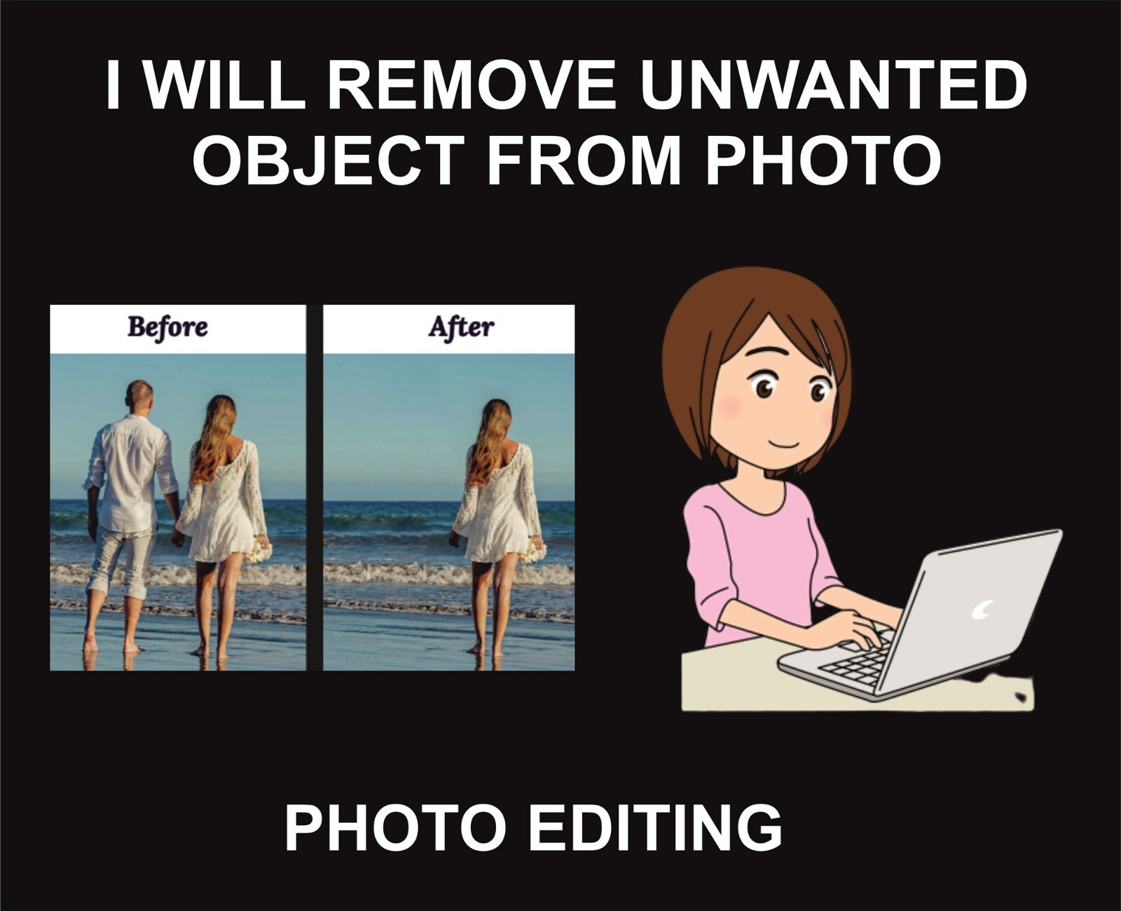 Help You Remove unwanted Object or Person from Photo