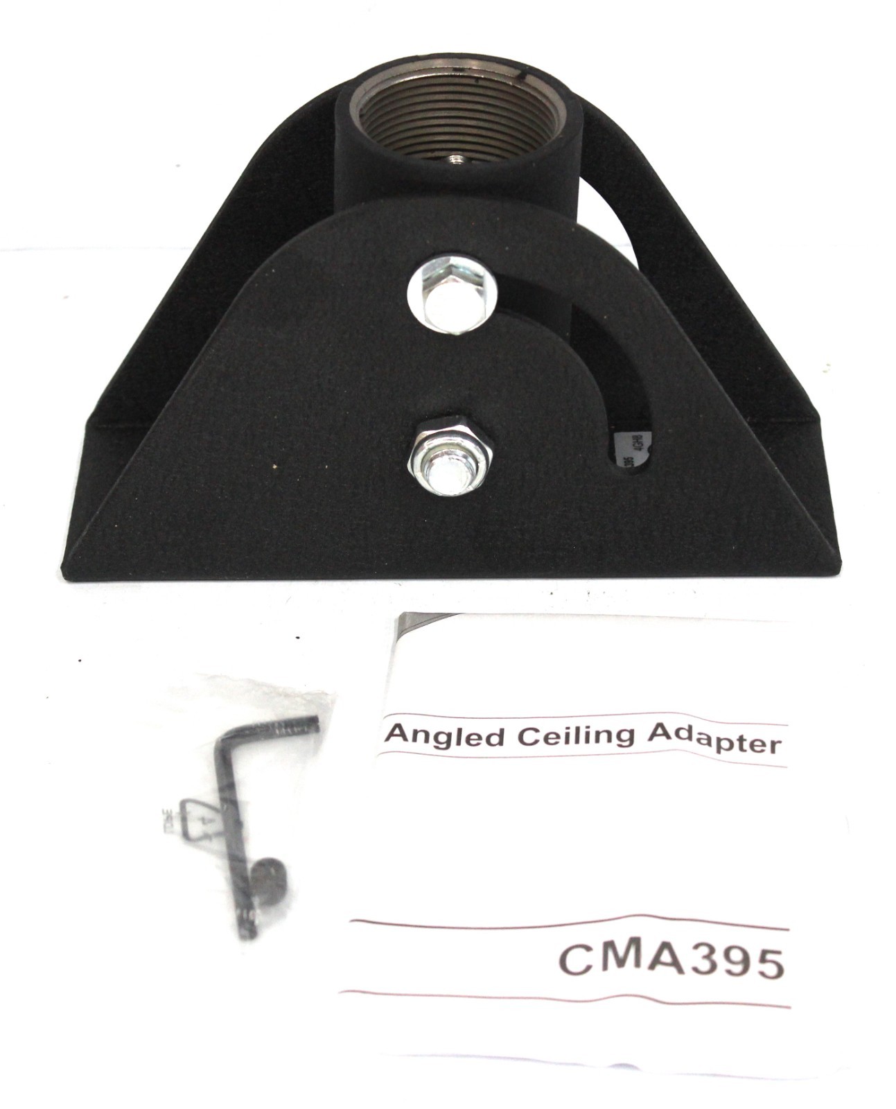 Chief CMA395 Angled Ceiling Adapter with 1.5" NPT Fitting (Black)