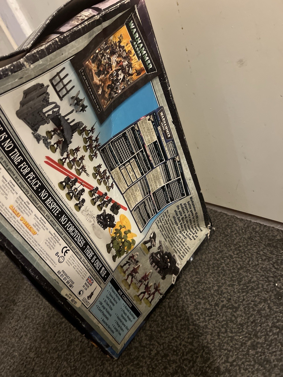Warhammer 40k 3rd Edition Box Set Games Workshop Broken Box With Manuals