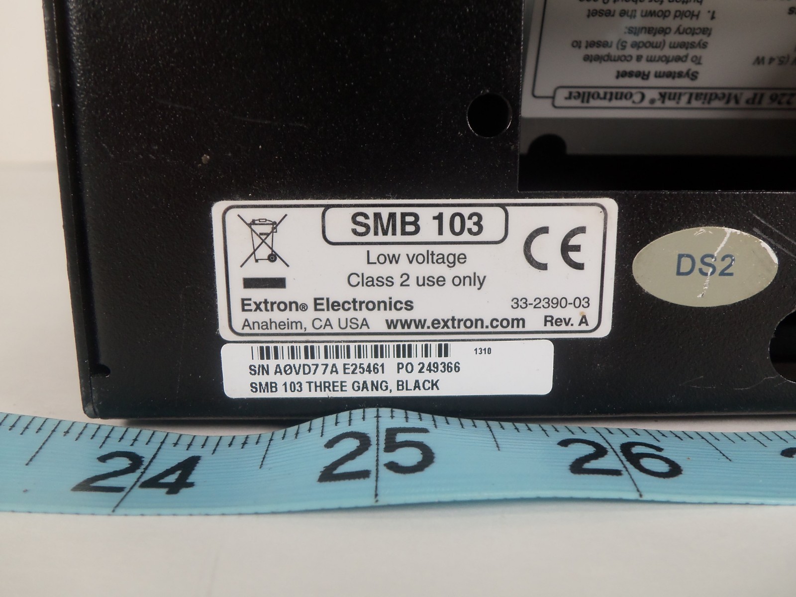 Extron MLC 226 IP MediaLink Controller On/Off Display Volume Controls SKU A