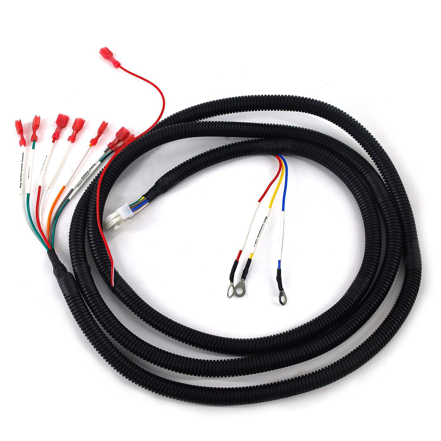 CLUBRALLY Golf Cart Control Wiring Harness for 36V EZGO Electric PDS Black