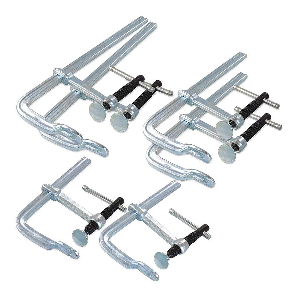BESSEY CLSX-SET Bar Clamp Set,F-Style Sliding Arm 44ZL52