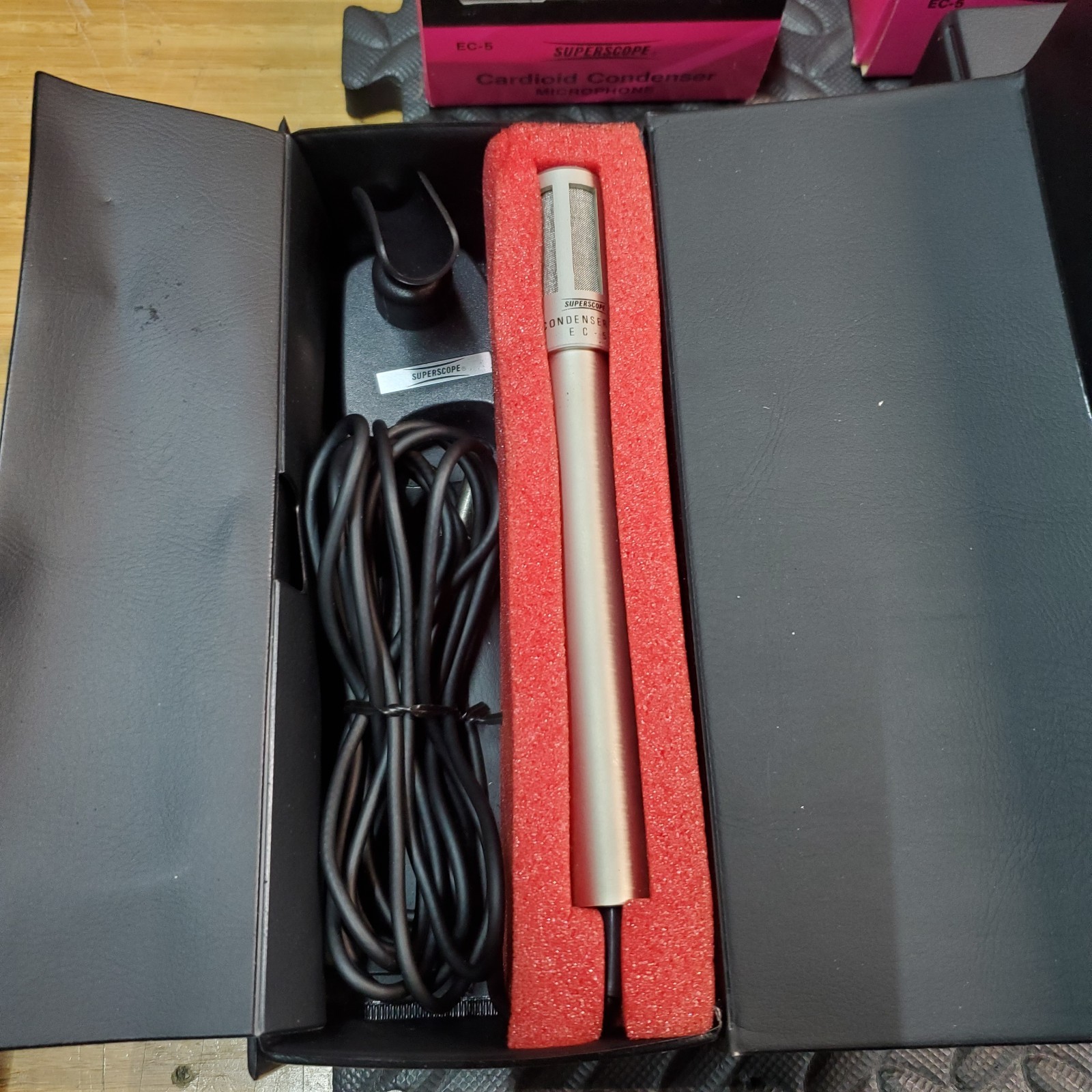 SuperScope Cardioid Condenser Microphone EC-5