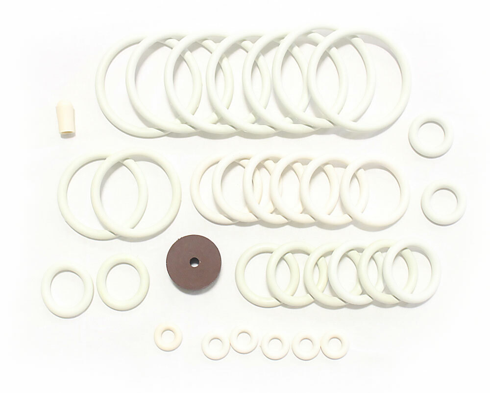 Bowling Queen Pinball Machine Replacement Repair Rubber Ring Kit White
