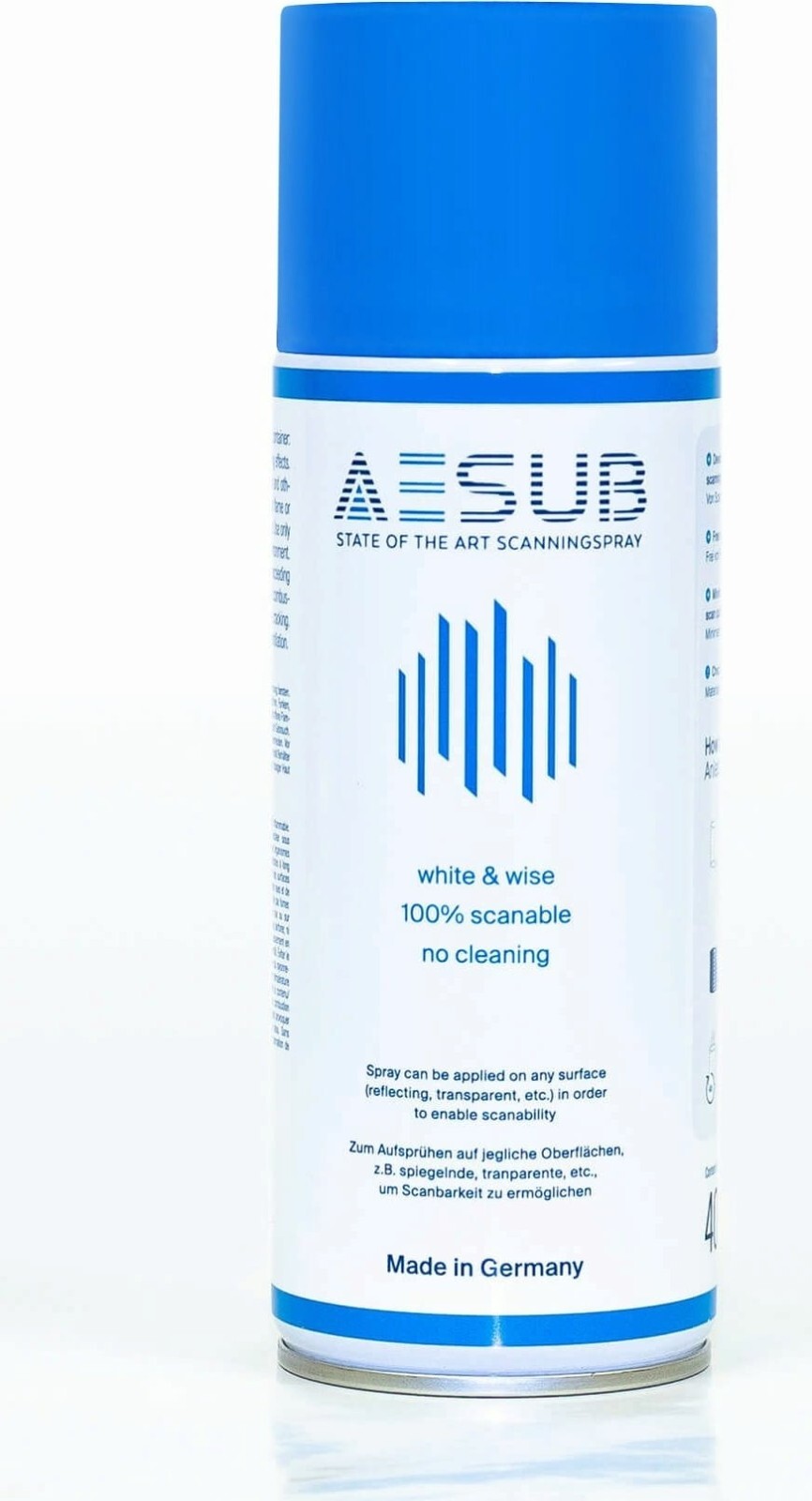 AESUB Blue Scanning Spray Universal self-evaporating 3D scanning spray!