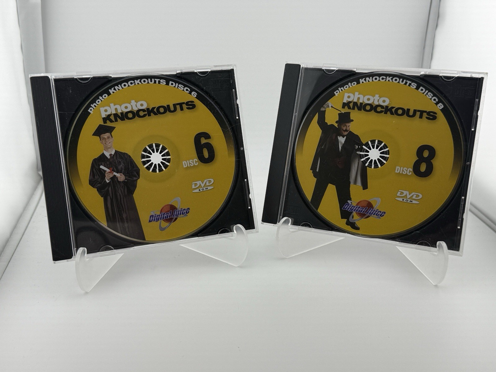 Digital Juice Photo Knockouts Disc 6 & 8- High Resolution Cutout Images