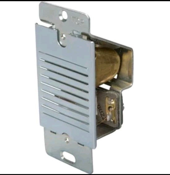 1 Pc Edwards Compact Flush Buzzer 8-10 VAC Strap Mounted 660