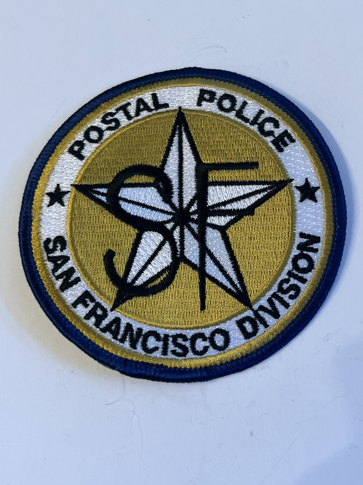 SCARCE🇺🇸VINTAGE”POSTAL POLICE”SAN FRANCISCO Ca. DIVISION UNIFORM PATCH LQQK👀