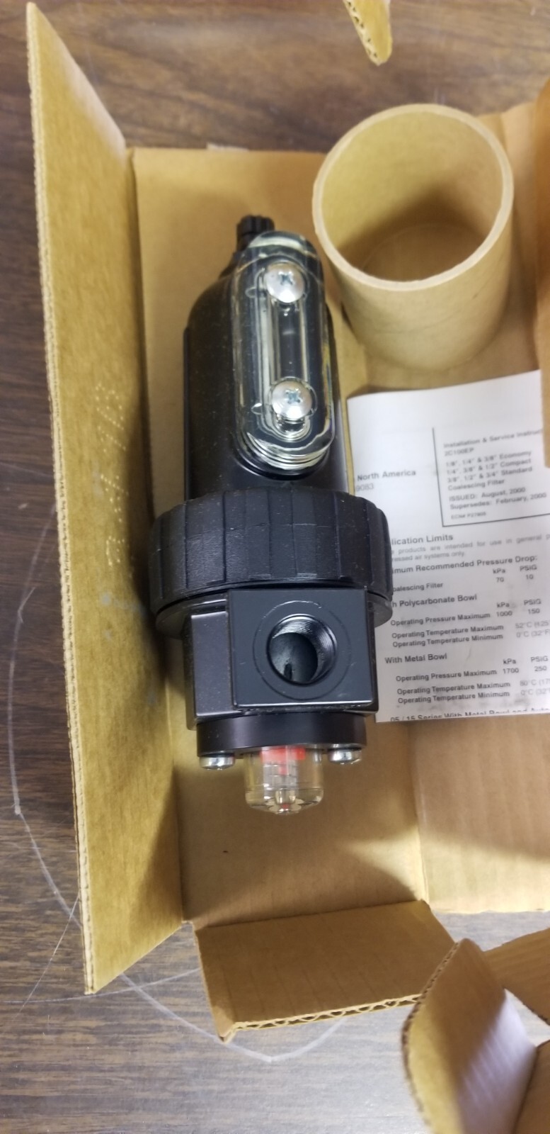 11F24EC Parker Coalescing Filter