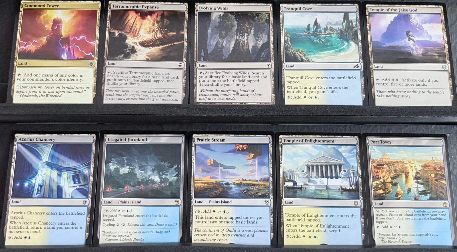 ***Custom Commander Deck*** Hope Estheim - Lifegain Mill - MTG EDH