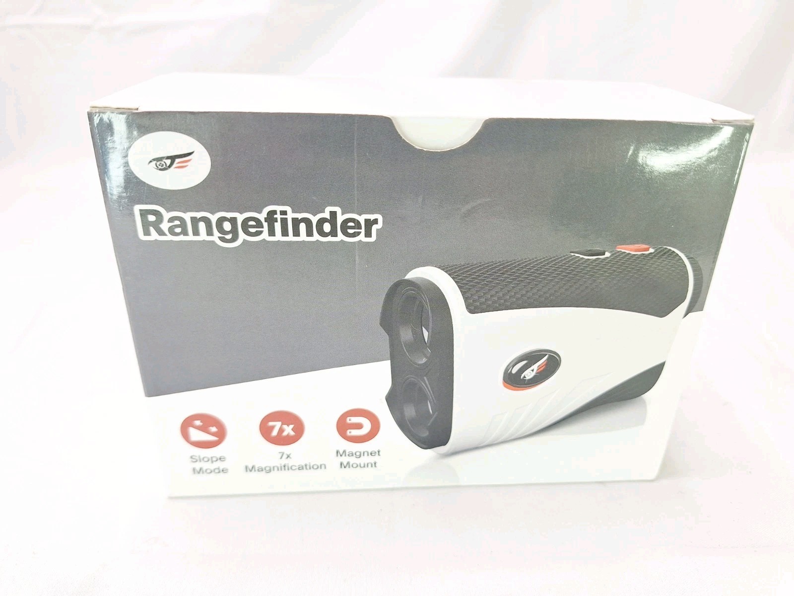 Golf Rangefinder 1200 Yards with Slope, Flag Lock, 7X Mag - Rechargeable