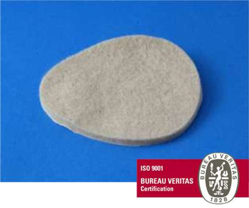 #652 Metatarsal Adhesive Flesh Felt Oval Pads 1/8" 100/BG Pre-Cut 652 Cookie USA