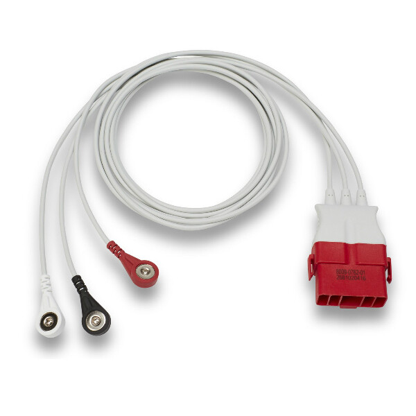 OneStep 3-Lead ECG Cable – 8009-0762-01 - Qty 2 - New - Free shipping