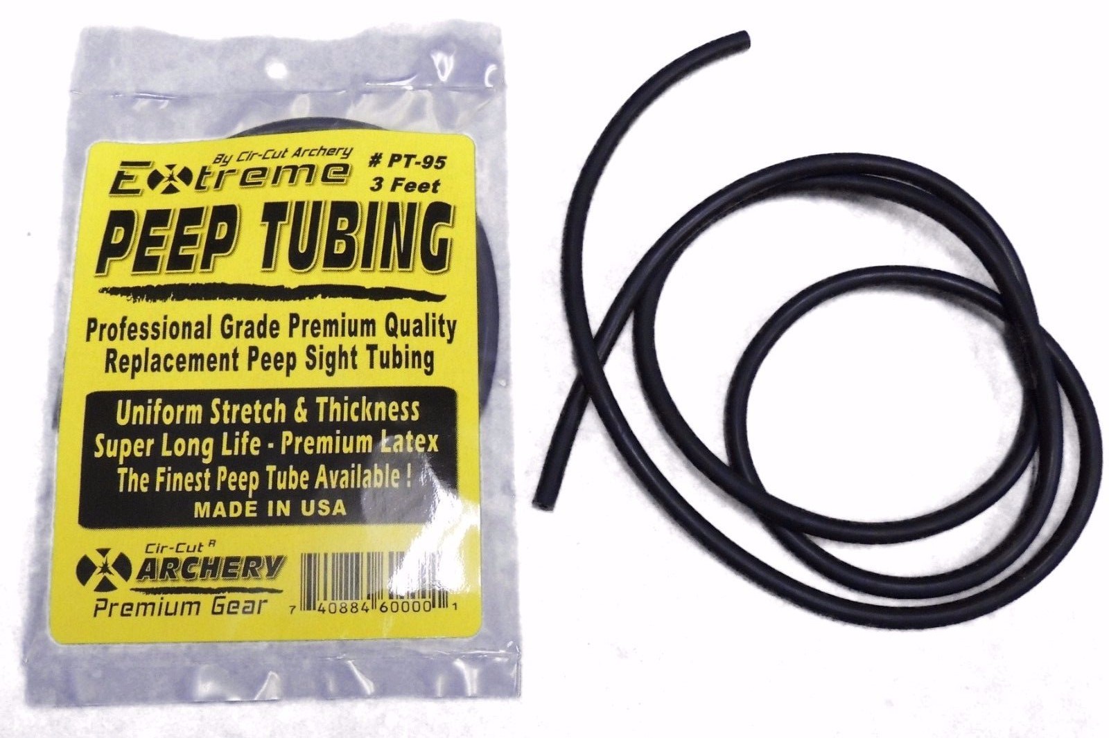3 FEET Archery EXTREME PRO GRADE Premium BOW PEEP SIGHT TUBE TUBING By Cir-Cut