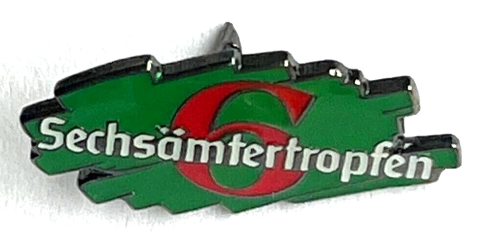 Six Office Drop Logo Pin (H19)