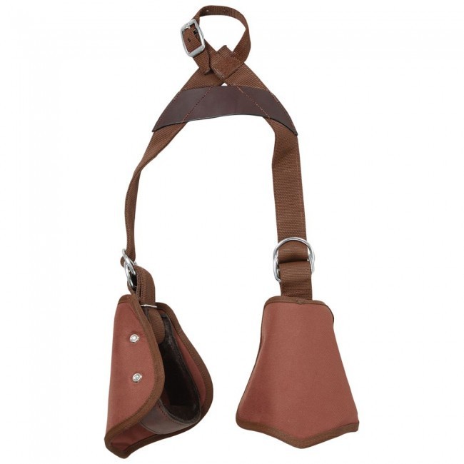 Tough-1 Kids Nylon Slip-On Stirrup Set
