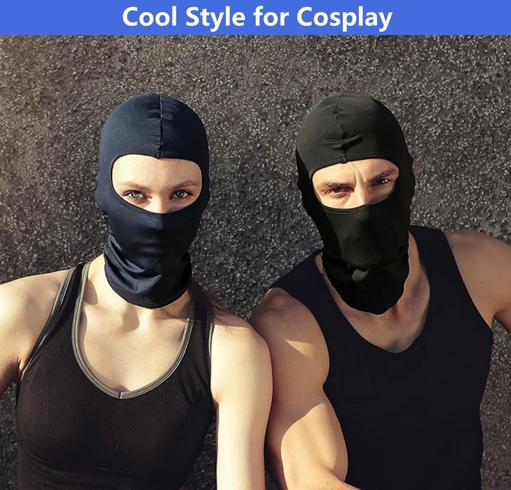 Balaclava Ski Mask Full Face Windproof UV Protection for Men Women Cycling