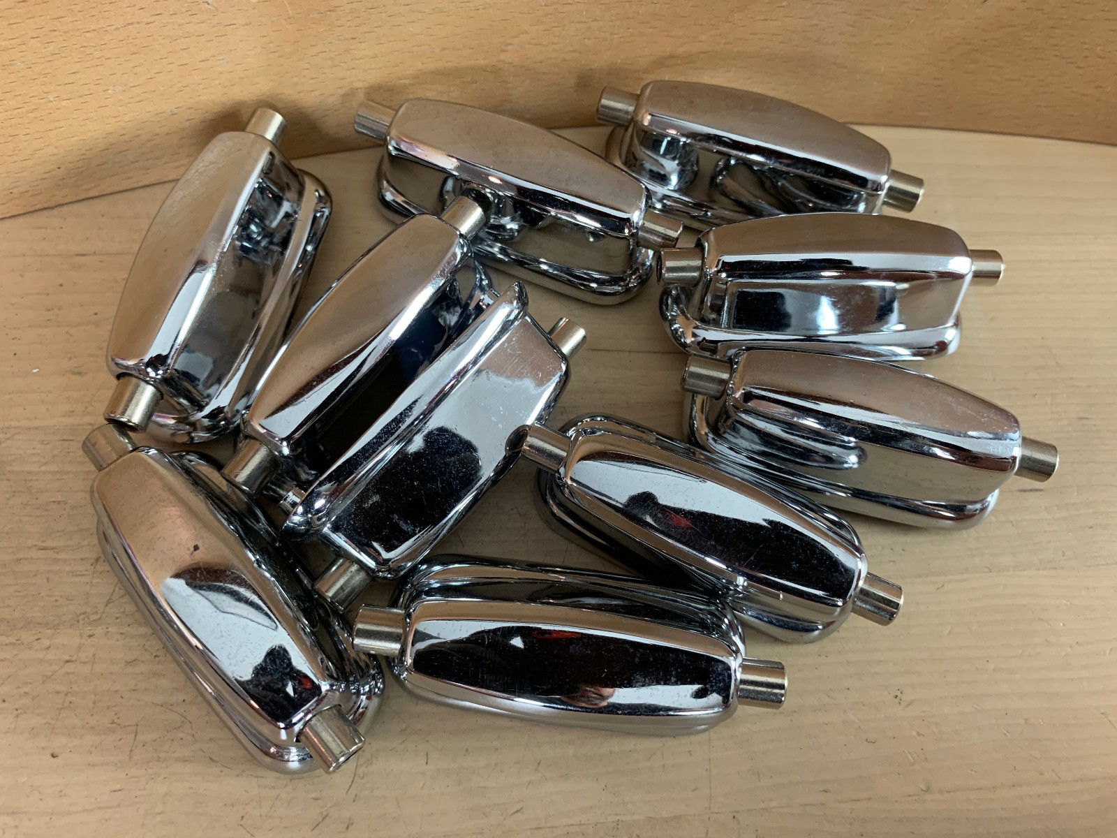Sound Percussion Snare Drum LUG CASING Set Lot of 10x 2-Inch Screw Holes Clean
