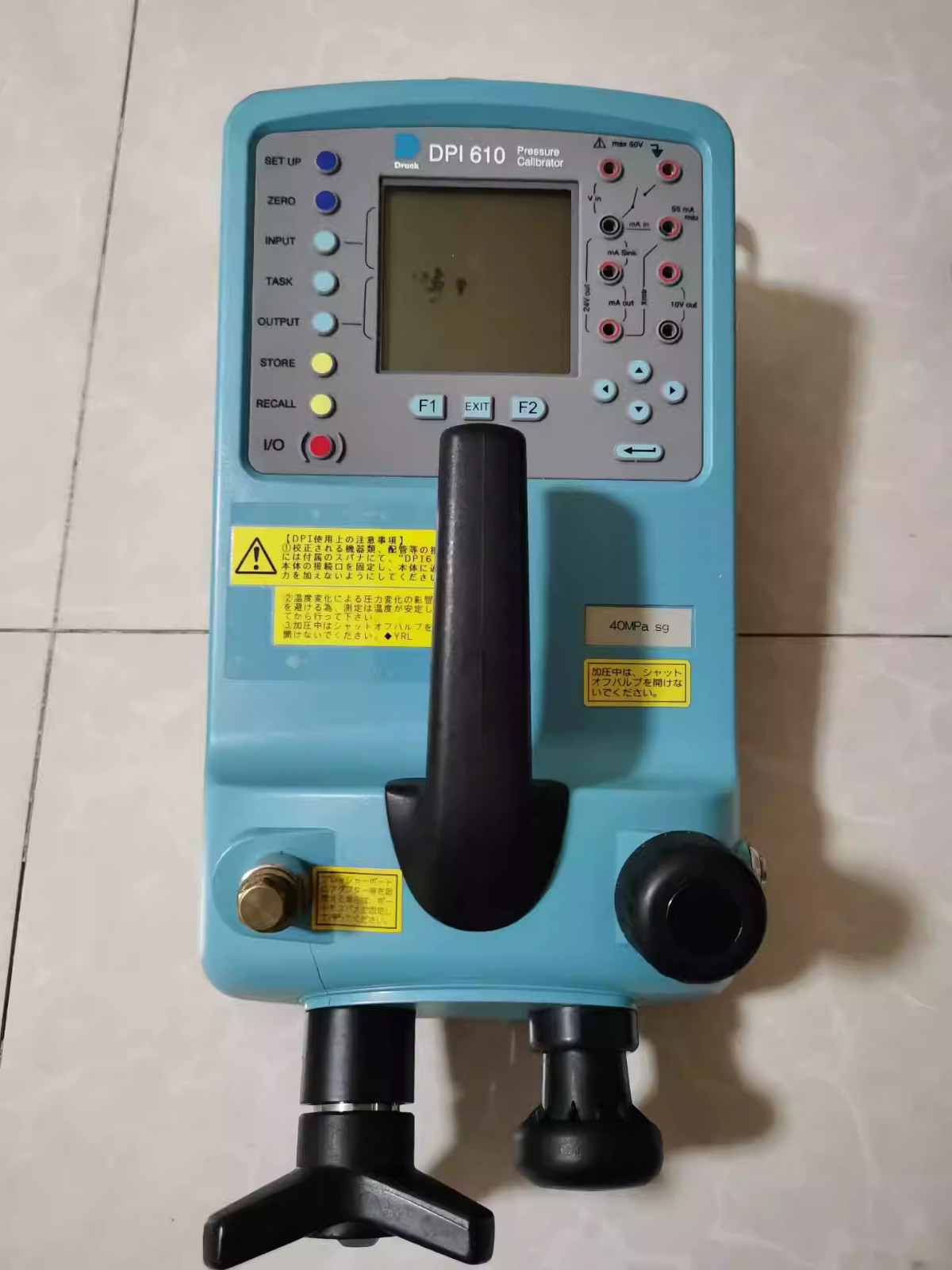 1PCS USED DRUCK DPI610 40MPag Prussure CALIBRATOR//