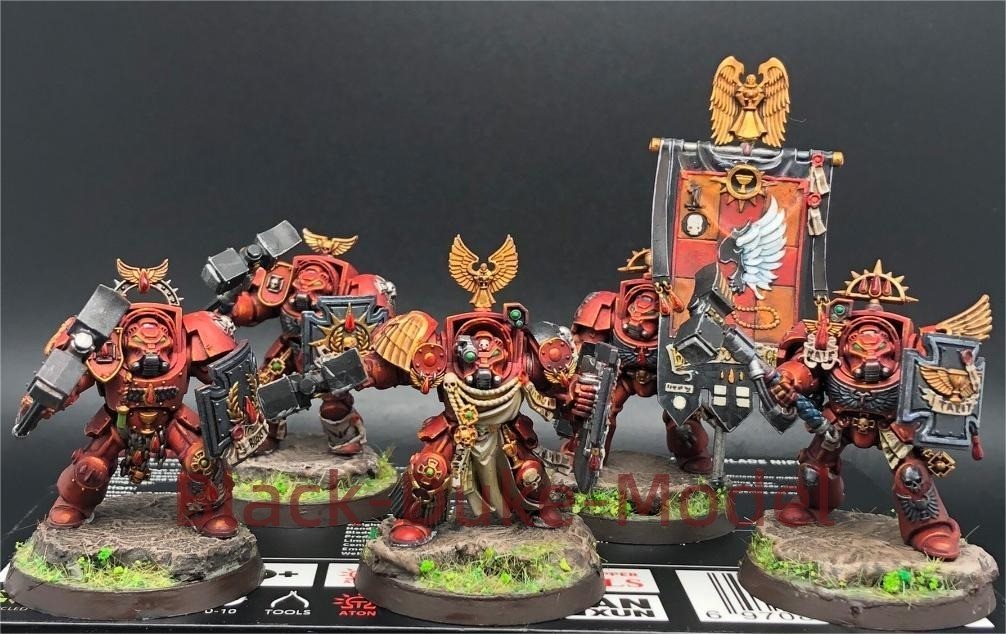 Warhammer 40K Terminator Assault Squad The Angel Of Blood Blood Angels Presale