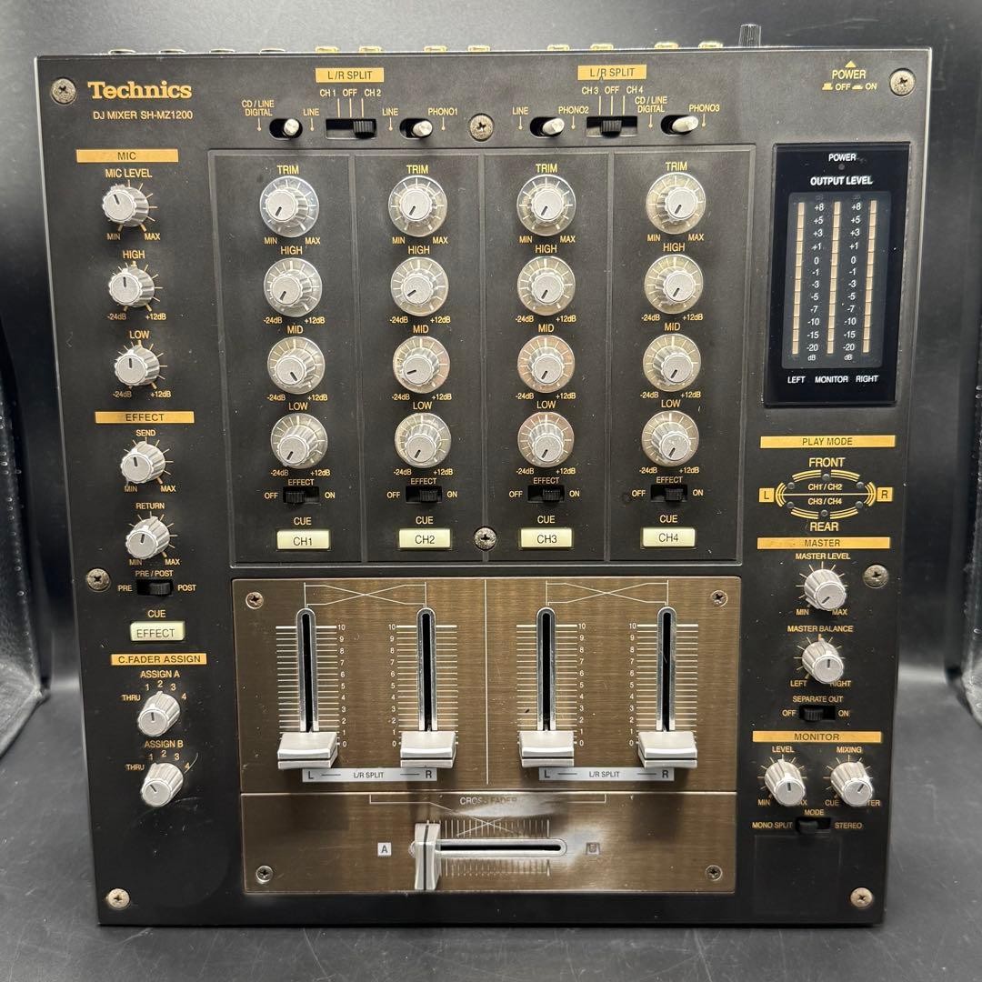 Technics SH-MZ1200 4-Channel Stereo DJ Scratch Audio Mixer Controller Device