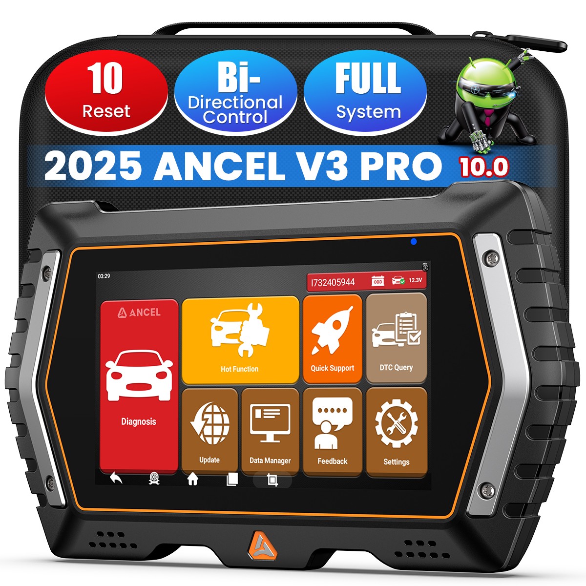 Free Update Lifetime OBD2 Scanner DiagnosticScan Tool Bidirectional Full System
