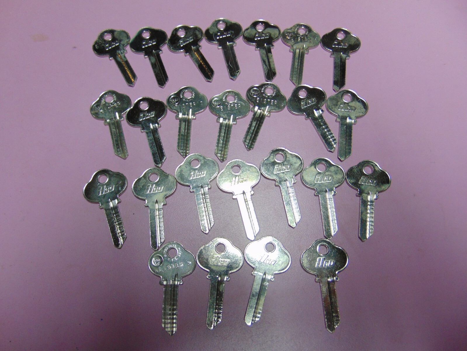 25 KEYS SARGENT LC 5 PIN KEYS BLANKS UNCUT LOCKSMITH
