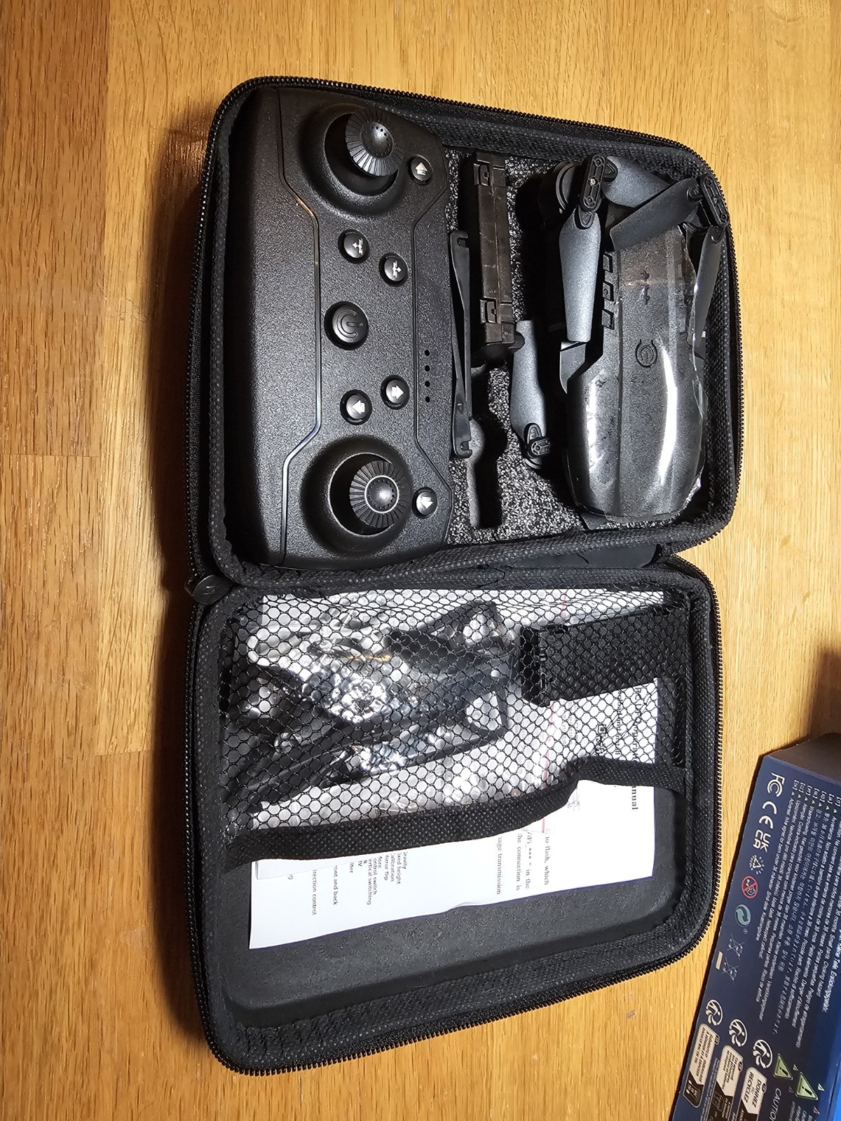 Brand New E88 Foldable RC Drone In Box with Zipper Storage Case