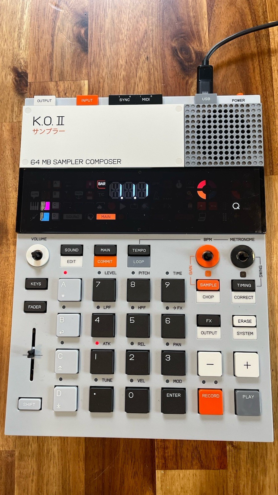 Teenage Engineering EP–133 K.O. II Sampler Sequencer