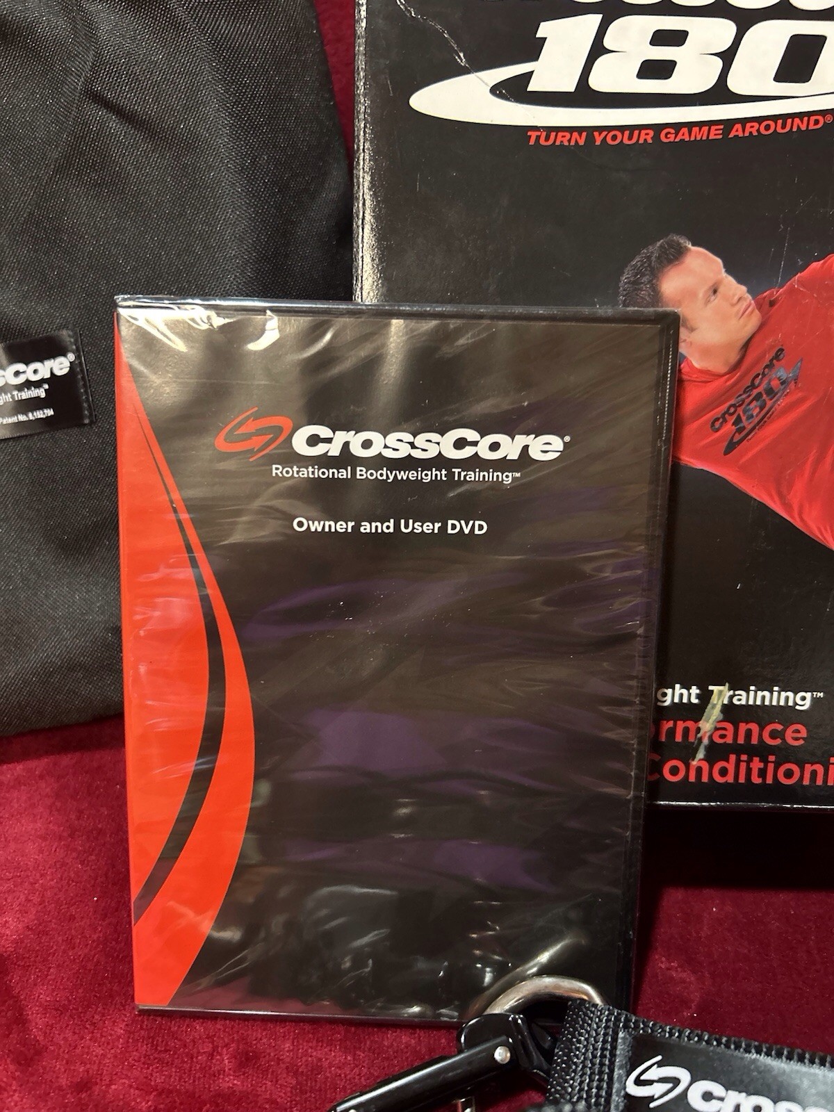 CrossCore 180 Complete Rotational Body Weight Training System DVD Manual New!