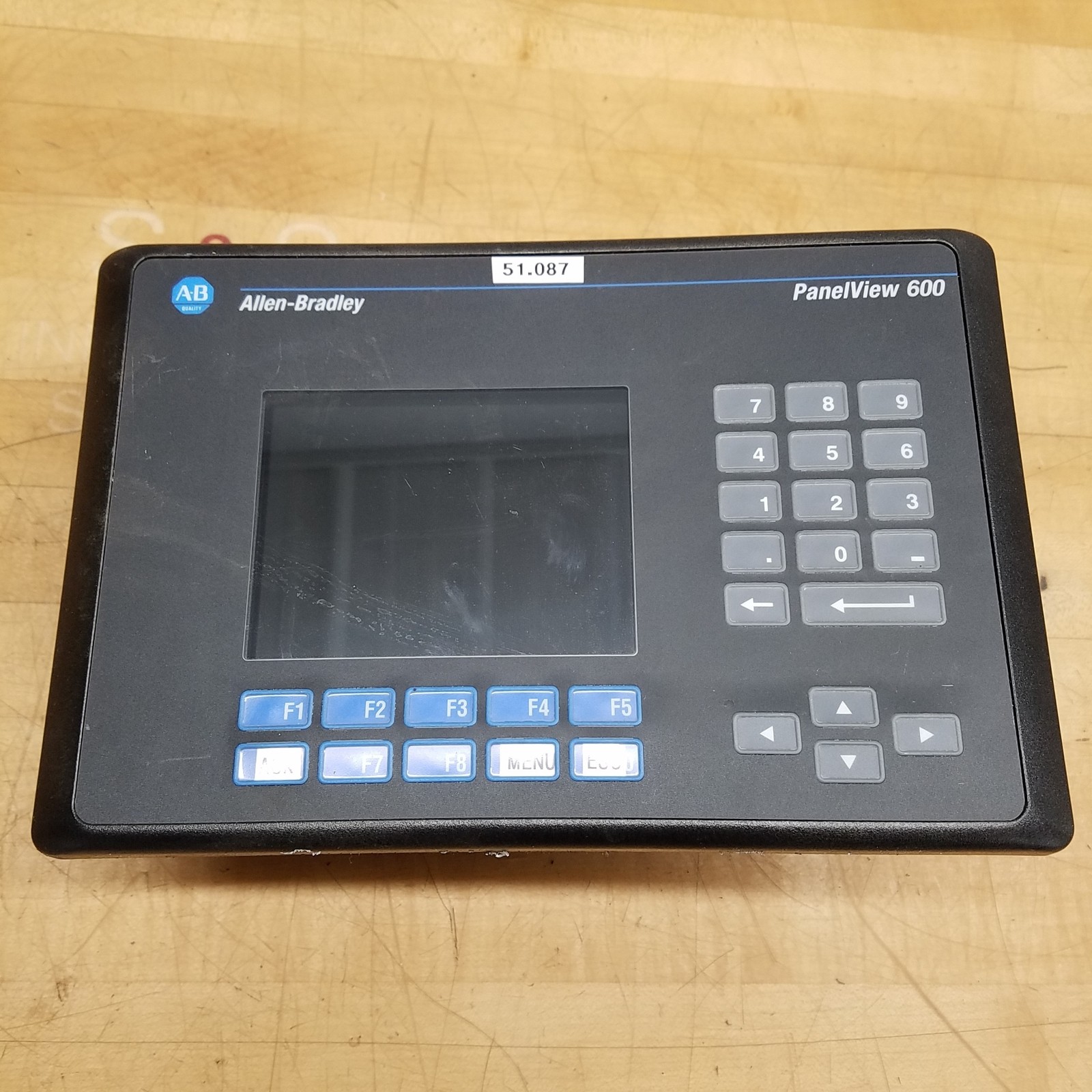 Allen Bradley 2711-K6C20 Series C PanelView 600 Interface Panel ,100-240Vac