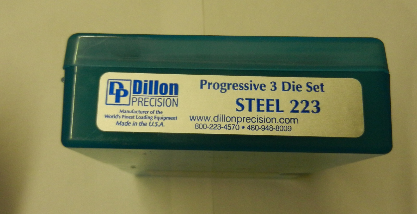 Dillon Precision 223 STEEL Progressive Die Set;   10839
