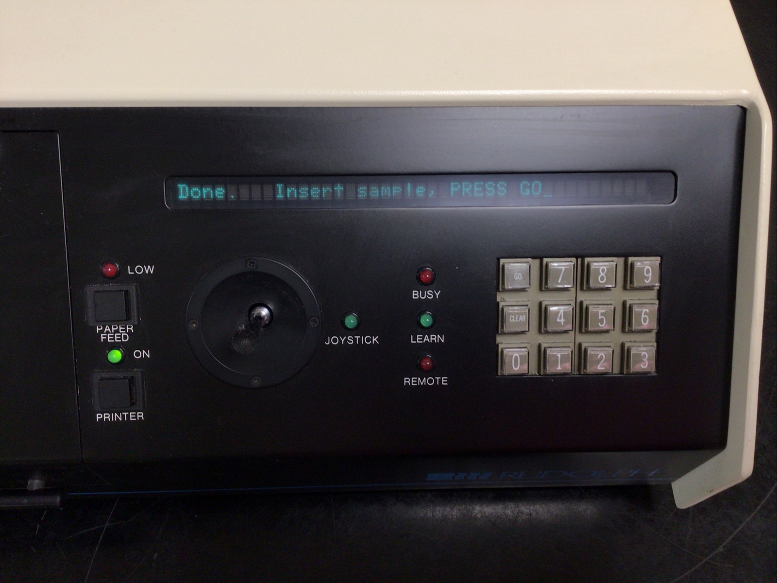 Rudolph FTM X-Y Control Unit | Model SS242