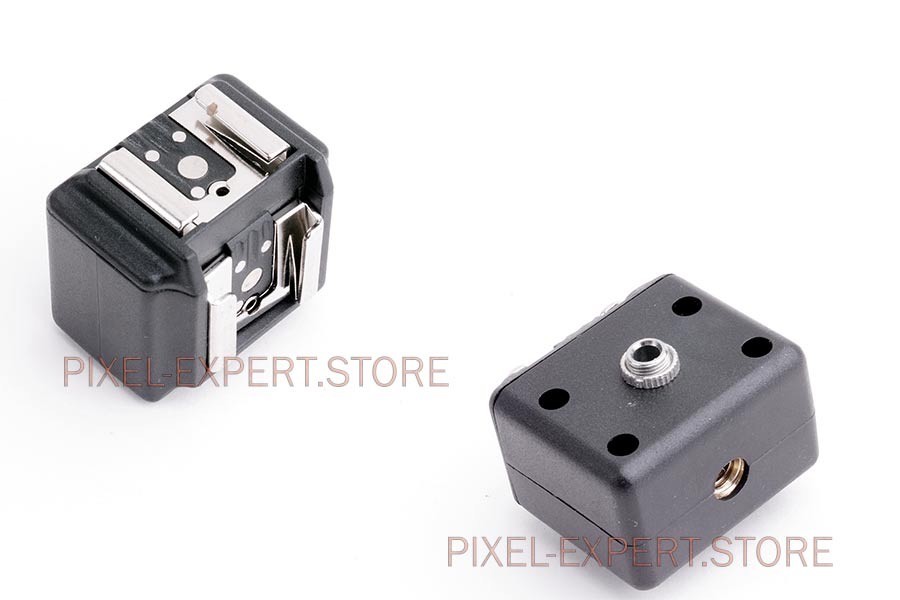 FLASH SLIDE DUPLICATOR - USA 2 FLASHES SIMULTANEOUSLY - 3.5MM SYNCRO SOCKET