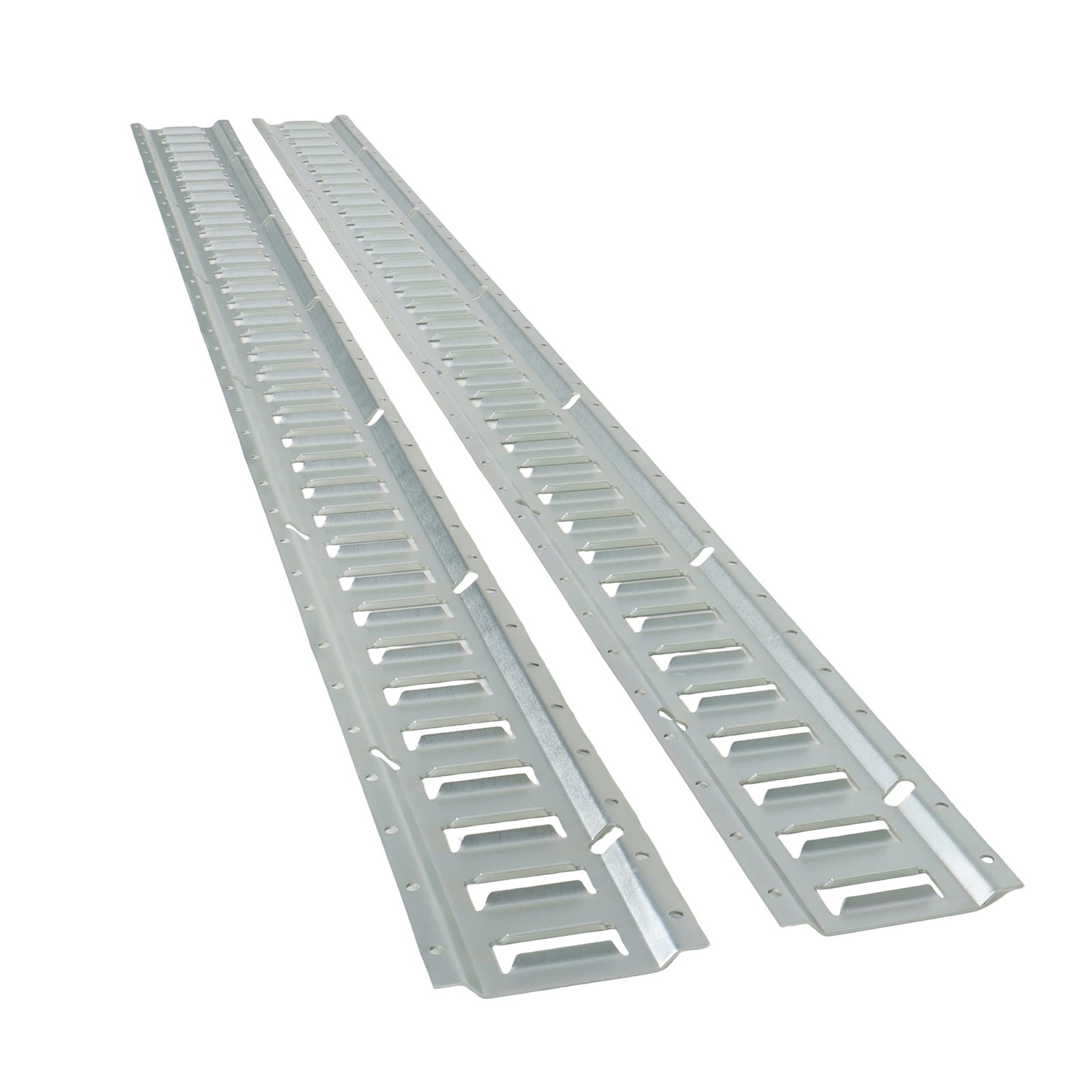 For Vans Trailers Silver 4 PCS 6' E Track Tie Down Rail Kit Carbon Steel