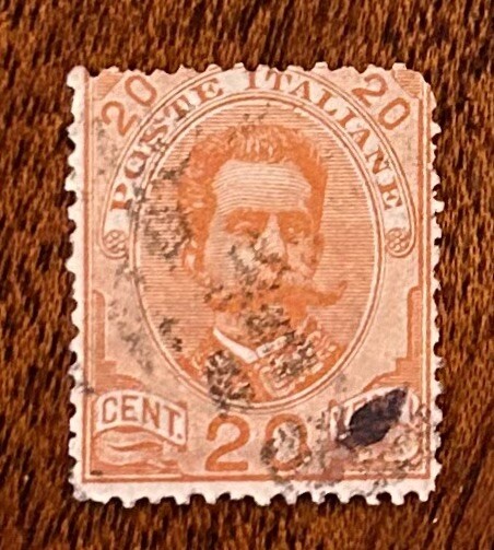 Italy: 1895 SC # 69 Used. Lot # SB-3465
