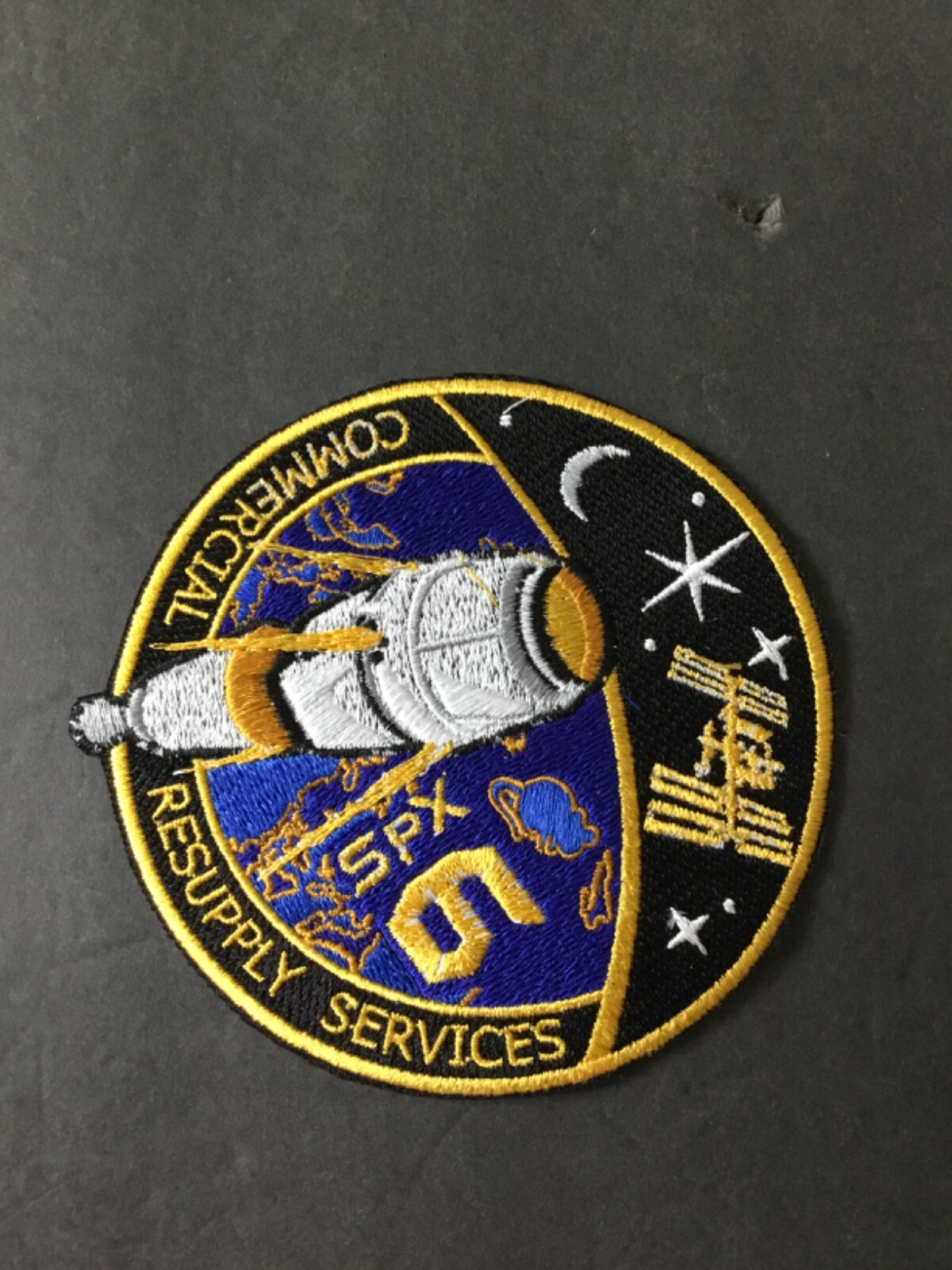Commercial Resupply Services SPX 6 NASA Cloth Patch