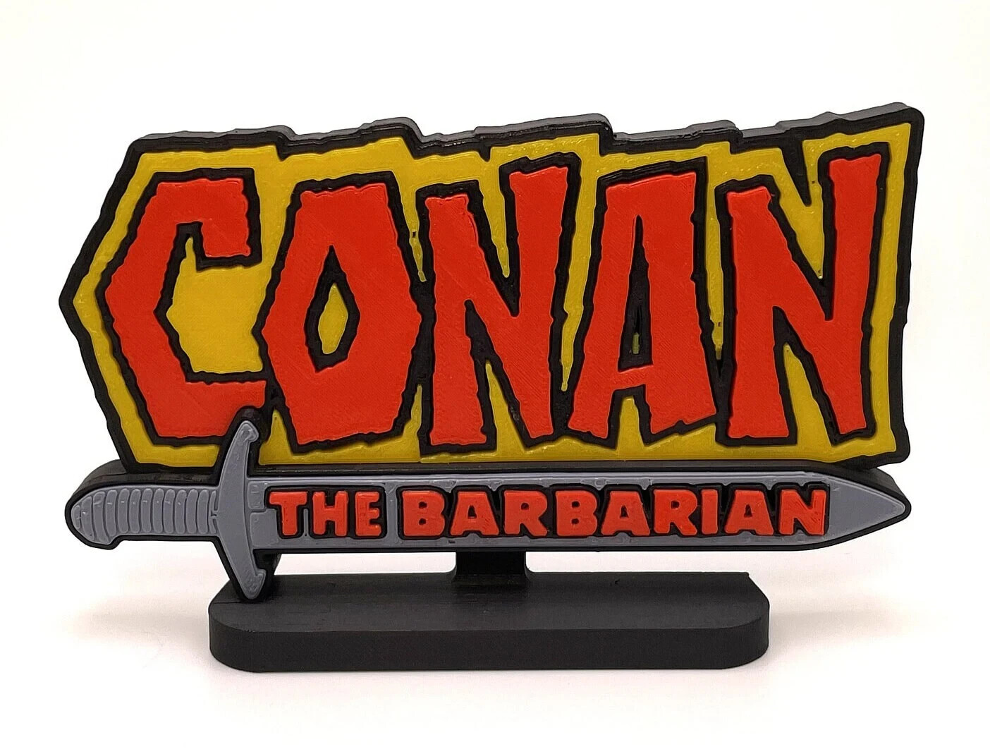 Conan the Barbarian 3D Printed Logo