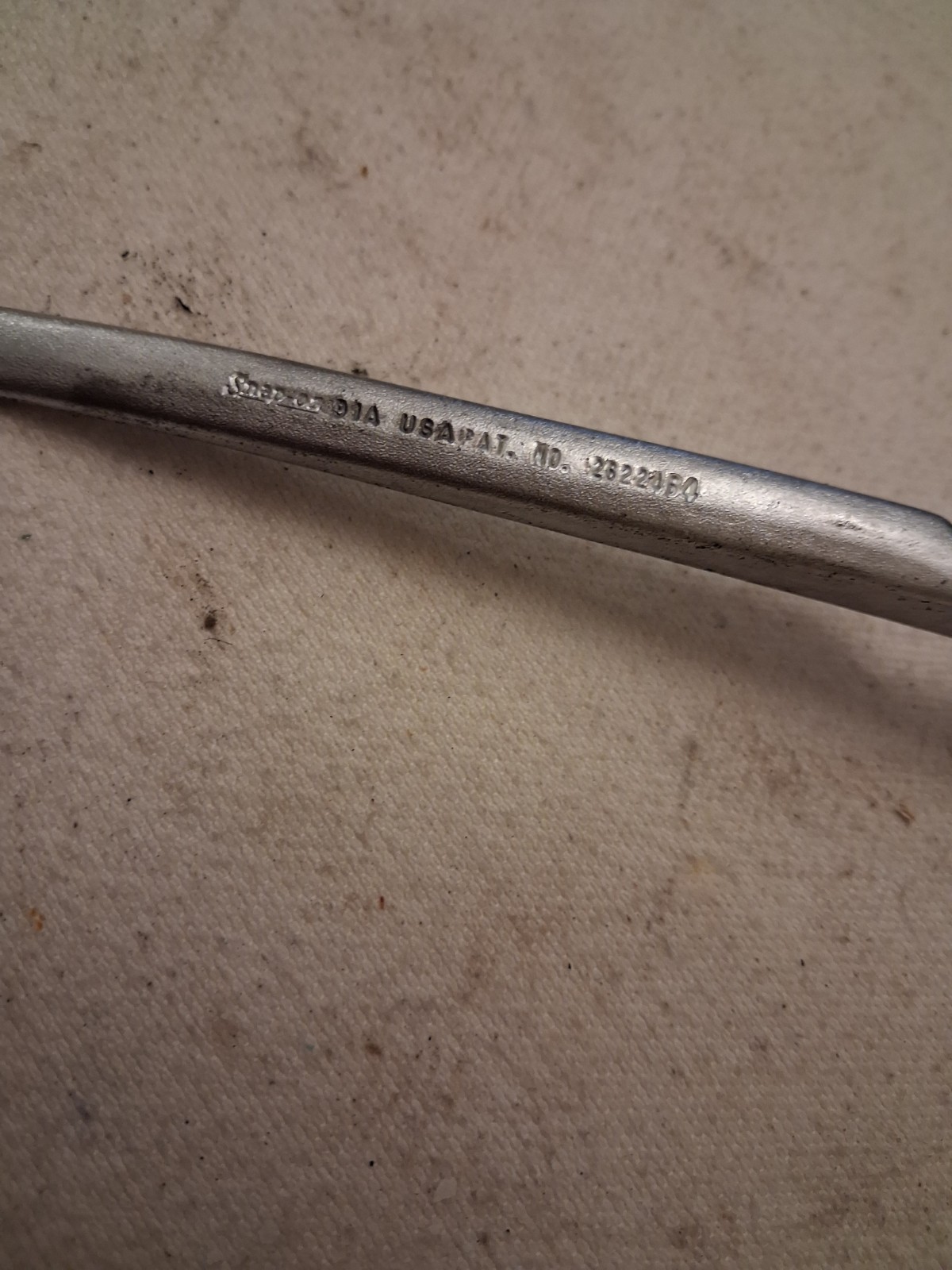 Snap-On Tools 9" Waterpump Adjustable Pliers. 91A. Pat. No. 2622464