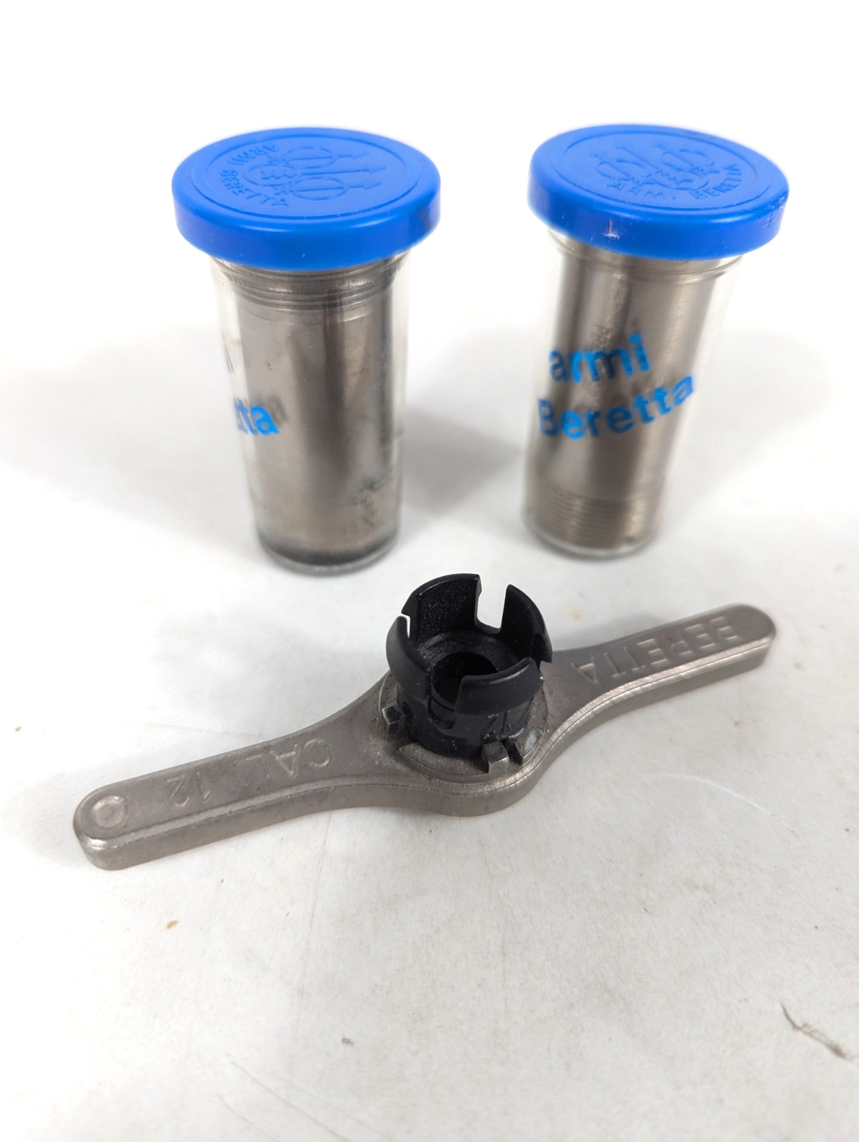 Beretta 12 Gauge Choke Tubes PB-IC & PB-SP (2) + Wrench Italy Shotgun Chokes