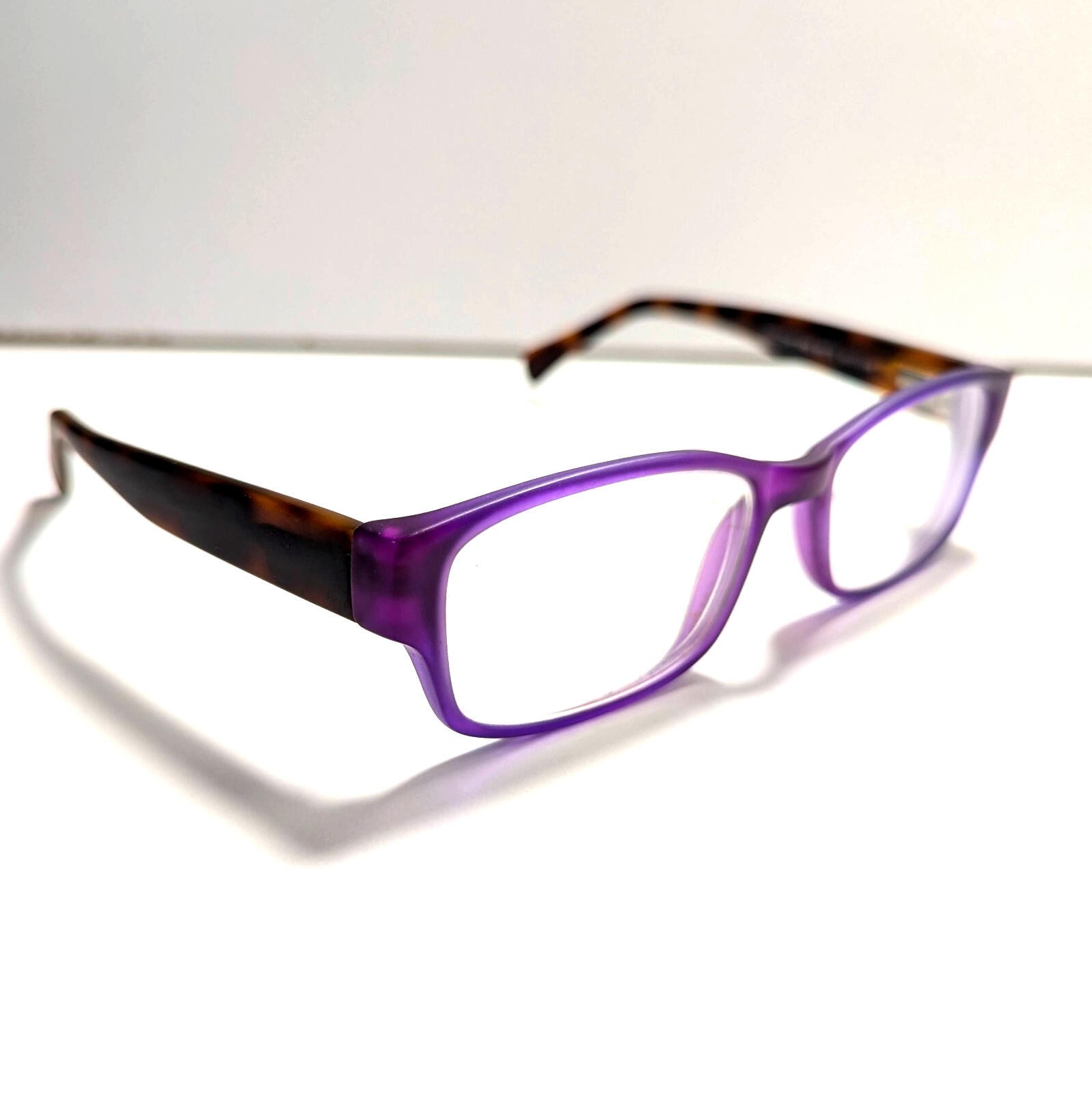 MODERN URBAN Purple Tortoise Eyeglasses Size: 51-17-140 Plastic FRAMES ONLY