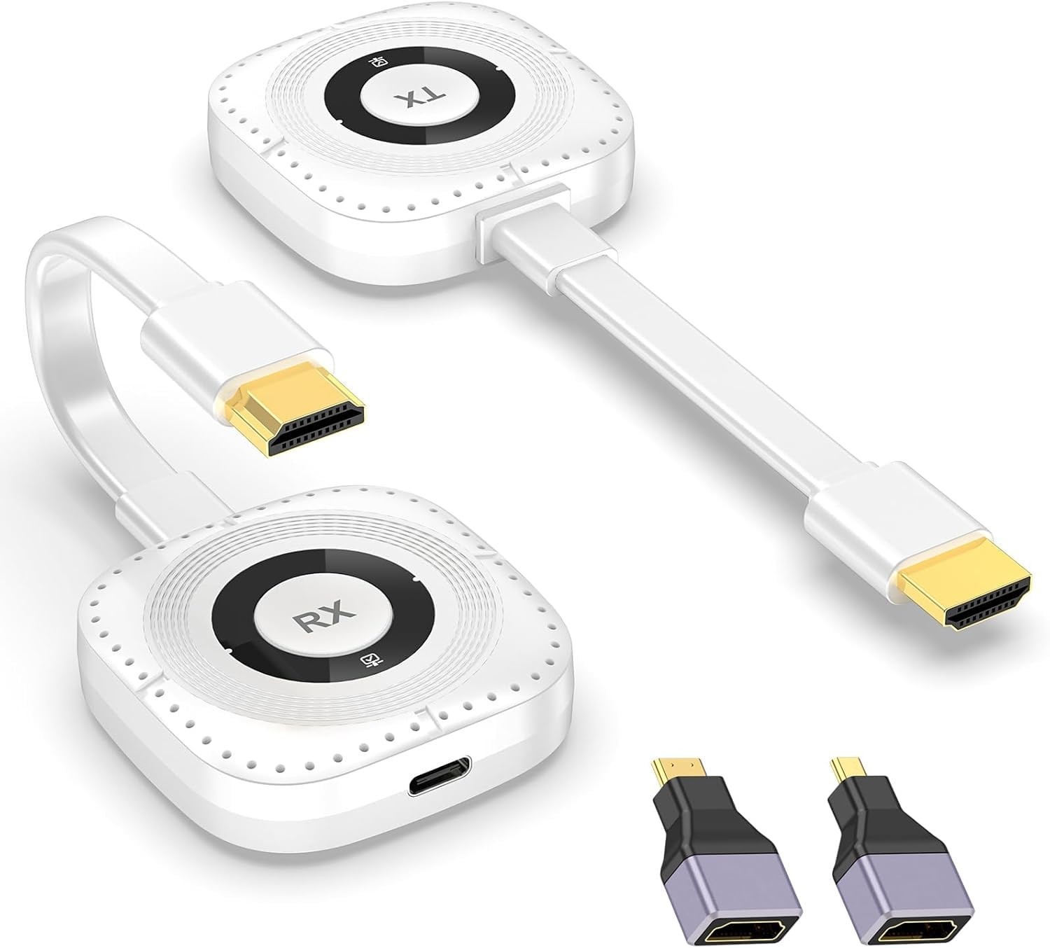 Elalight Wireless HDMI Transmitter Receiver 4K 100M White
