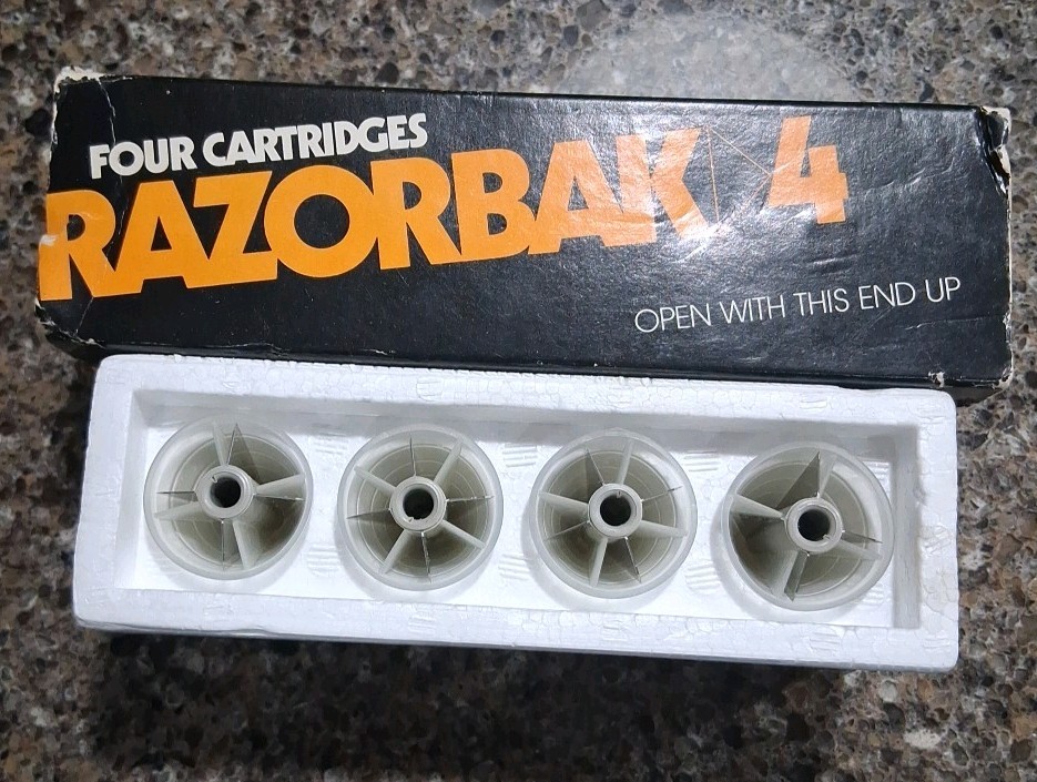 Razorback 4 Broadhead Cartridges Pack of 4