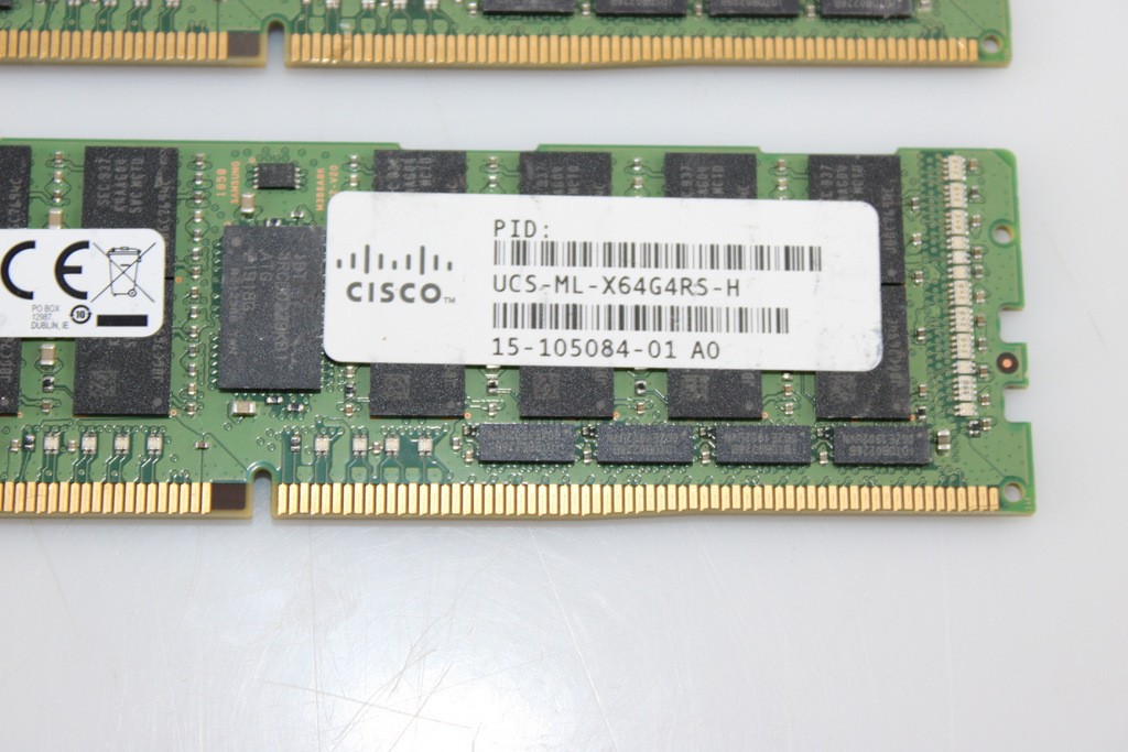 2 x Samsung 64GB DDR4-2666 PC4-21300 ECC LRDIMM Server Memory RAM (damaged)