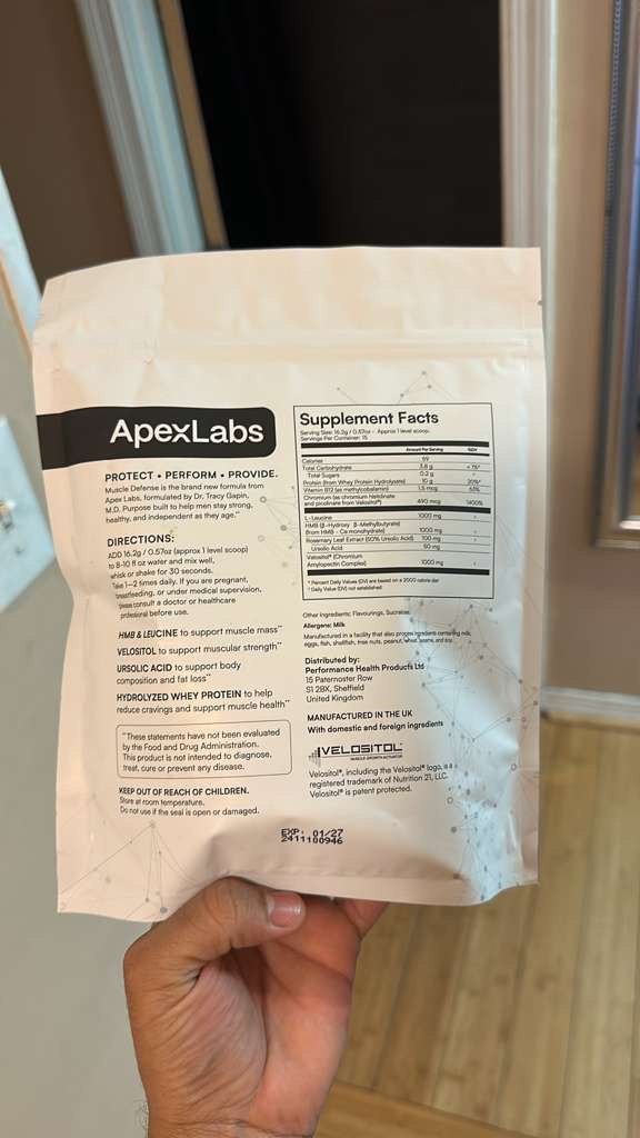 ApexLabs Muscle defense Vanilla