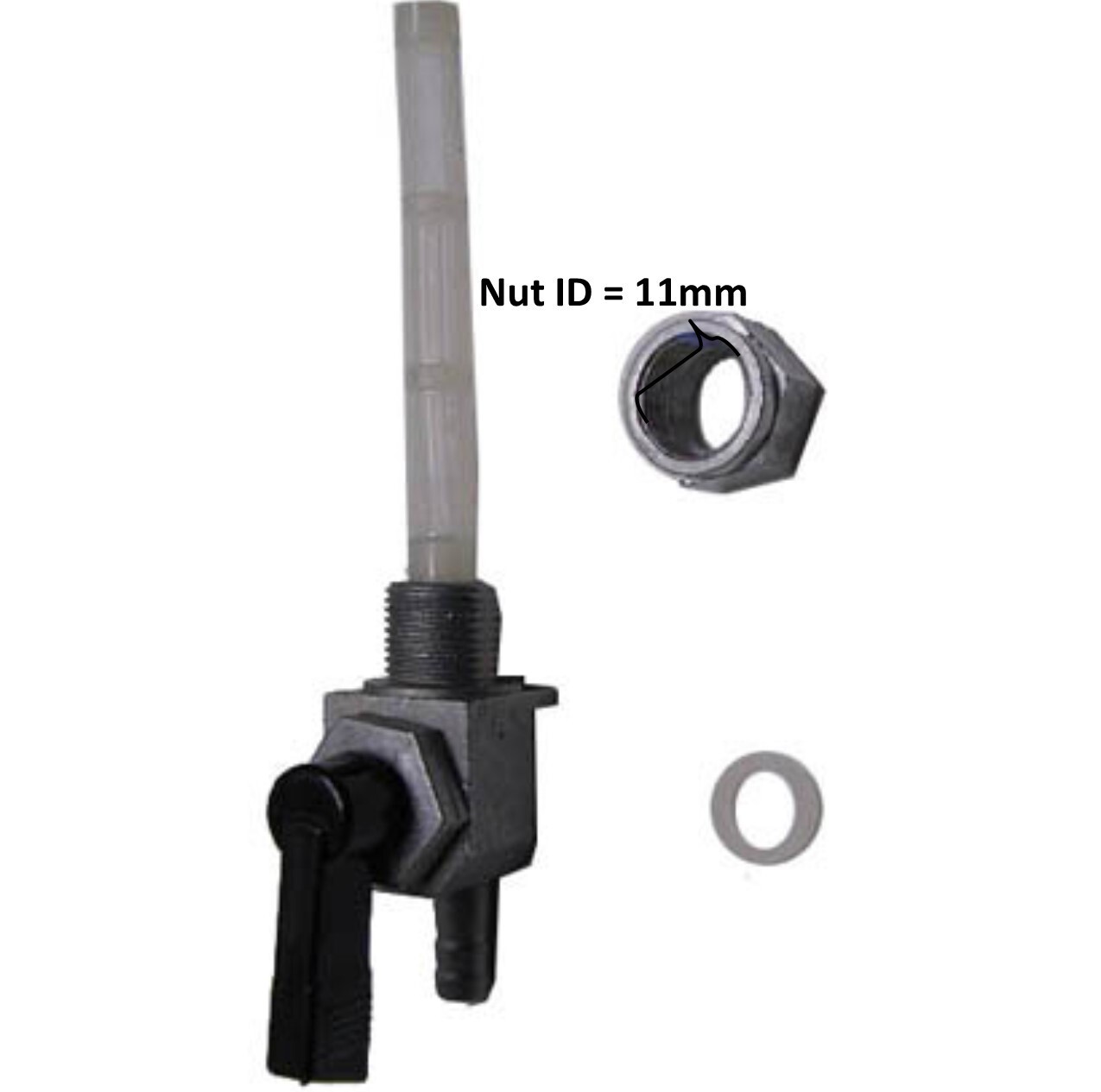 Fuel Valve Nut ID=11mm UNIVERSAL Used on Many Tomos Mopeds