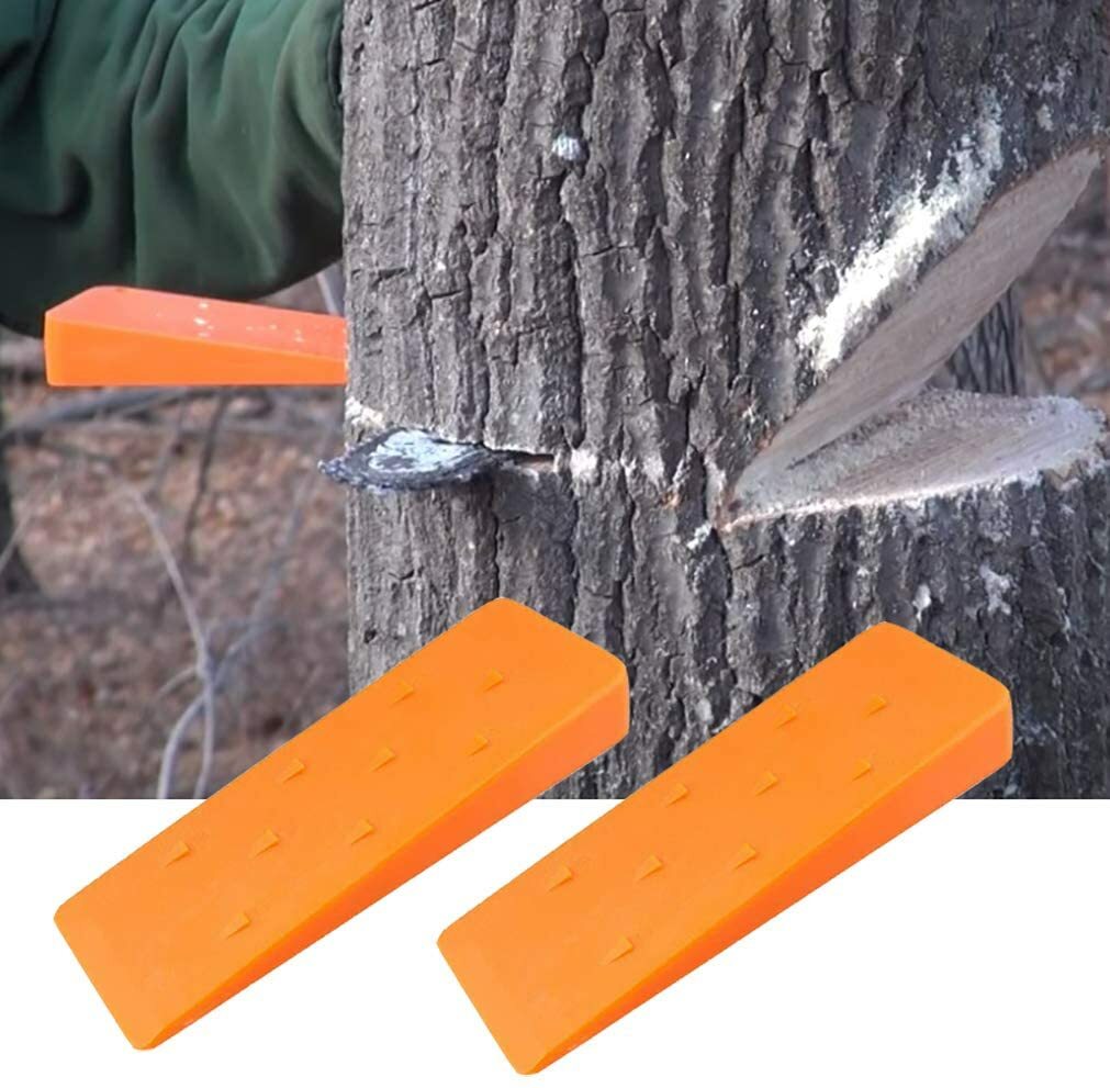 3 - 8" " USA HARD logging Felling Bucking Tree Forestry Falling Spiked Wedges
