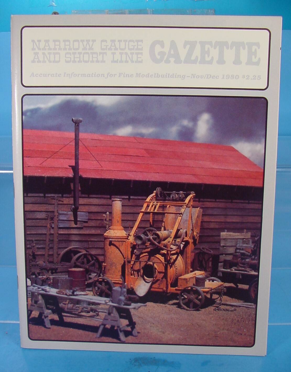 On3,On30,SN3,HOn3 NARROW GAUGE AND SHORT LINE GAZETTE MAGAZINE NOV/DEC 1980