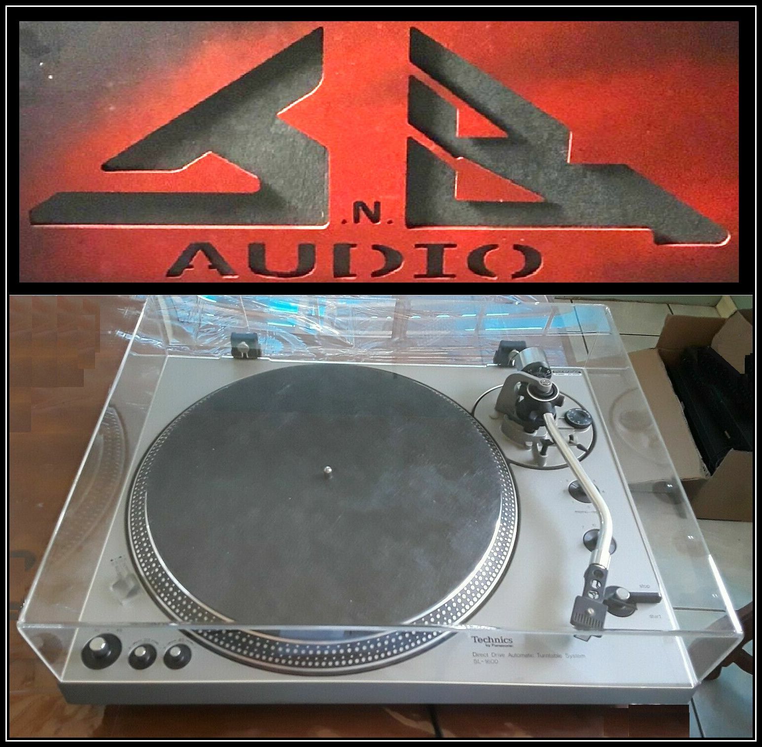 Technics SL 1600  "NEW" JnB Audio Turntable Dust Cover  = Made in USA =